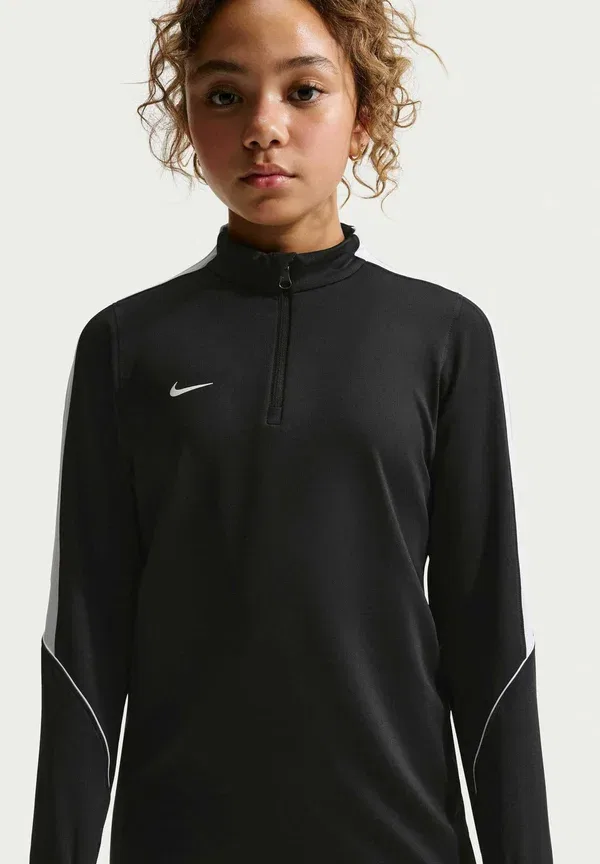 Футболка с длинным рукавом Strike drill top unisex, Nike Performance, White, белый/черный — фото 4