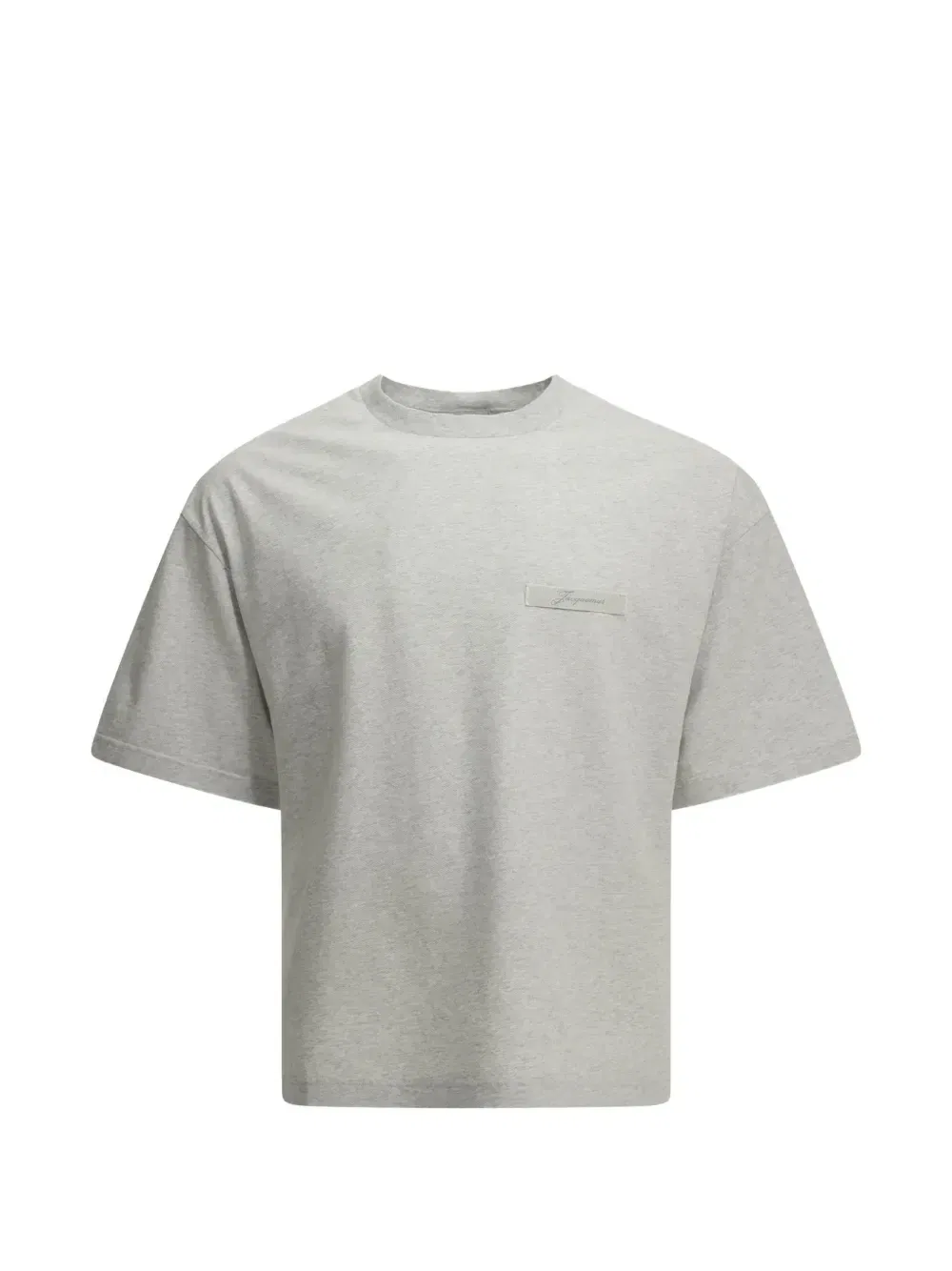 Футболка с нашивкой-логотипом JACQUEMUS, серый