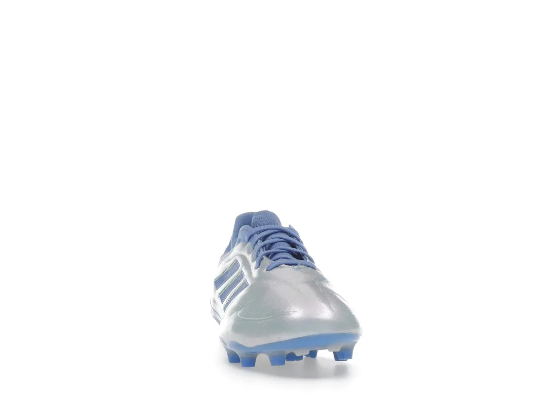 Детские бутсы с длинным рукавом Adidas Copa Pure 3 Elite FG/MG, Halo Blue/Blue Fusion/Lucid Lemon — фото 2