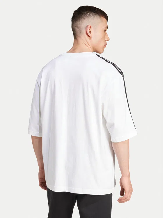 Футболка oversize adicolor Adidas, белый — фото 3