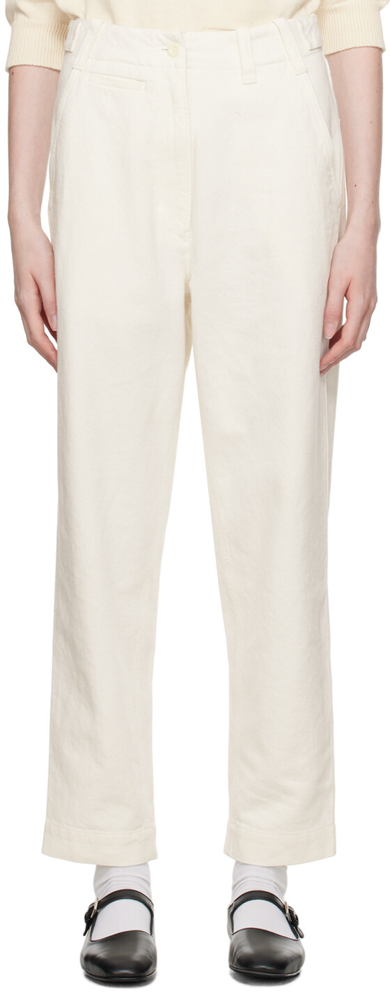 

Off-White зауженные брюки Margaret Howell