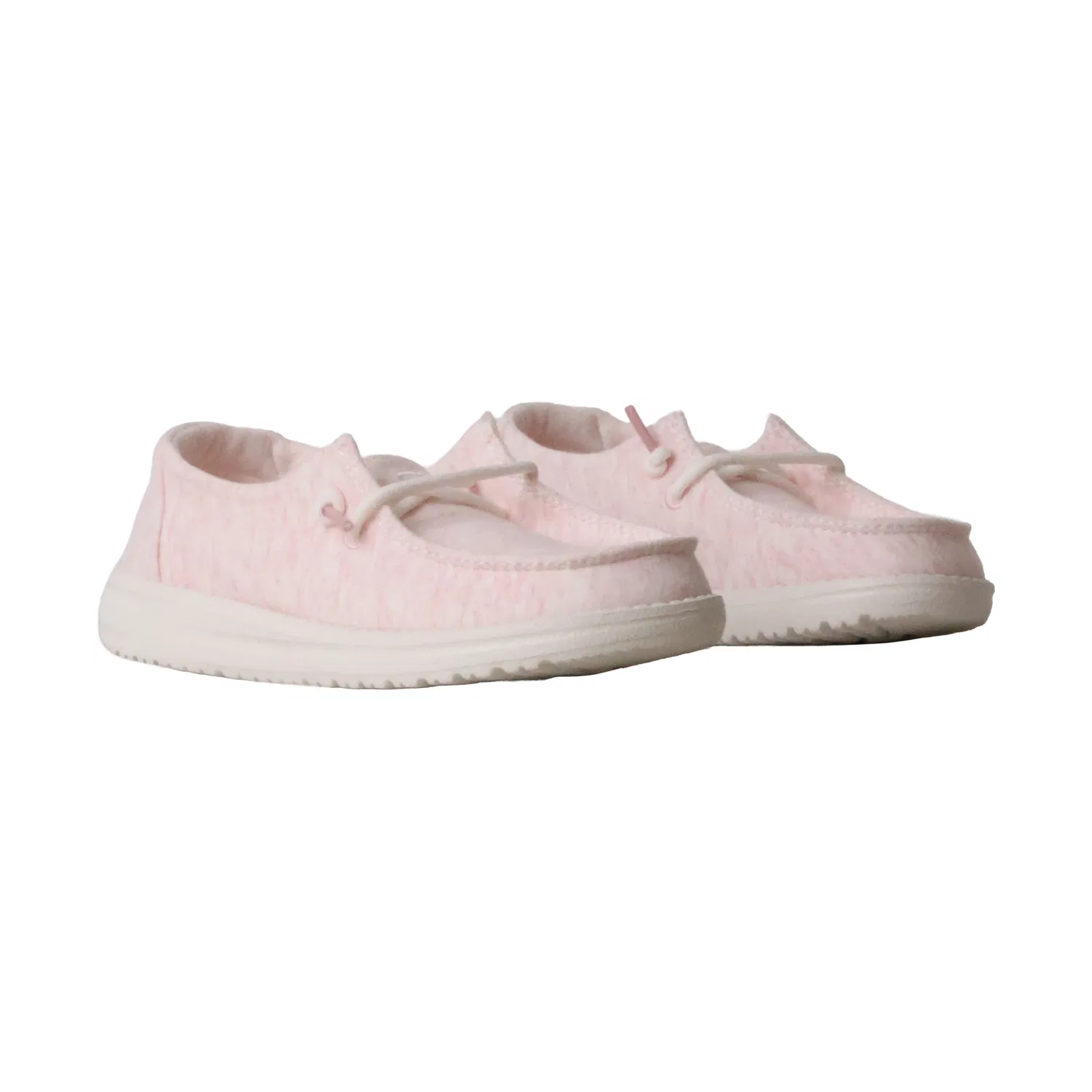 Мокасины детские с шнуровкой Wally Y Stretch Sox Hey Dude, розовый — фото 2
