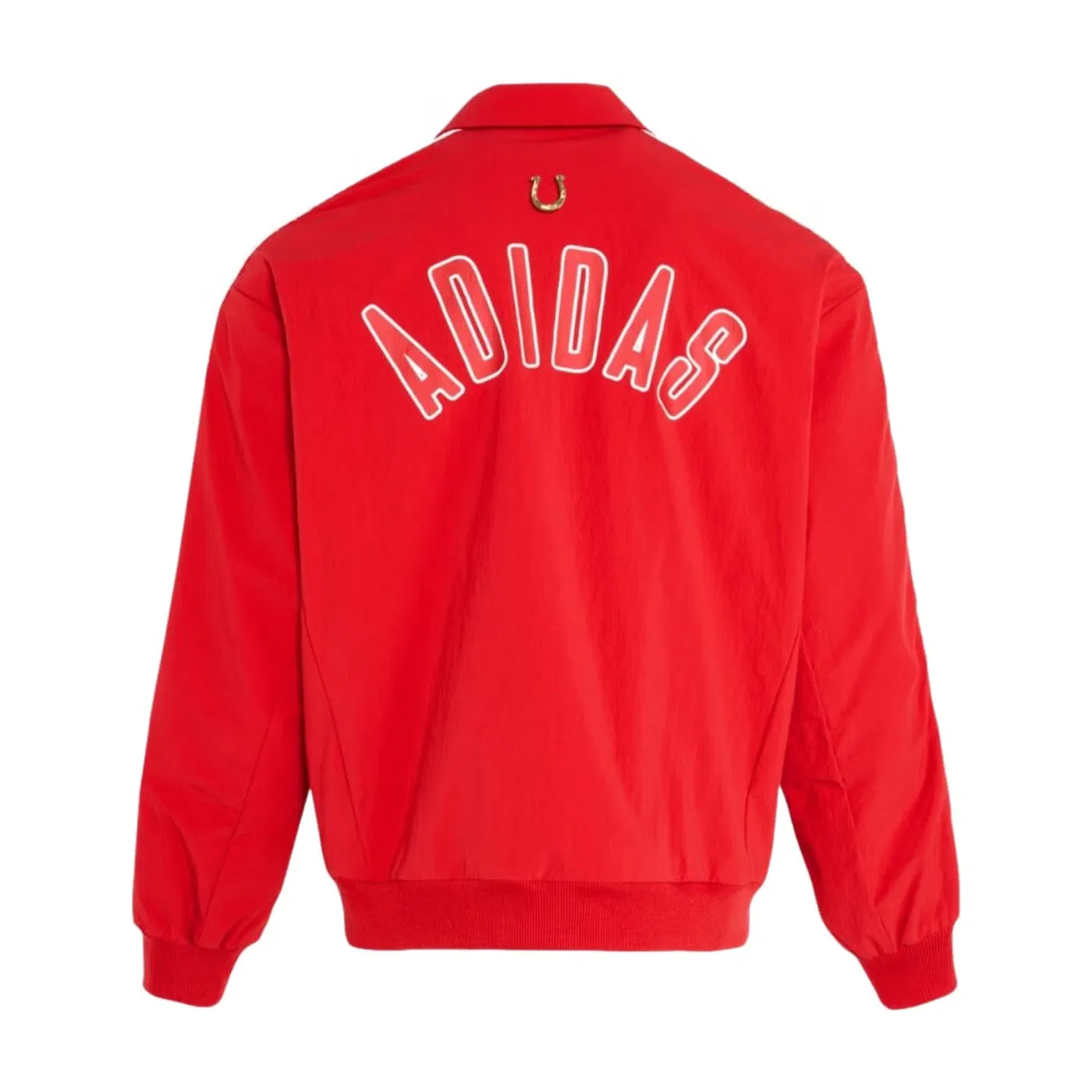 Куртка двусторонняя с полосами CNY 3 Stripes Adidas, красный — фото 2