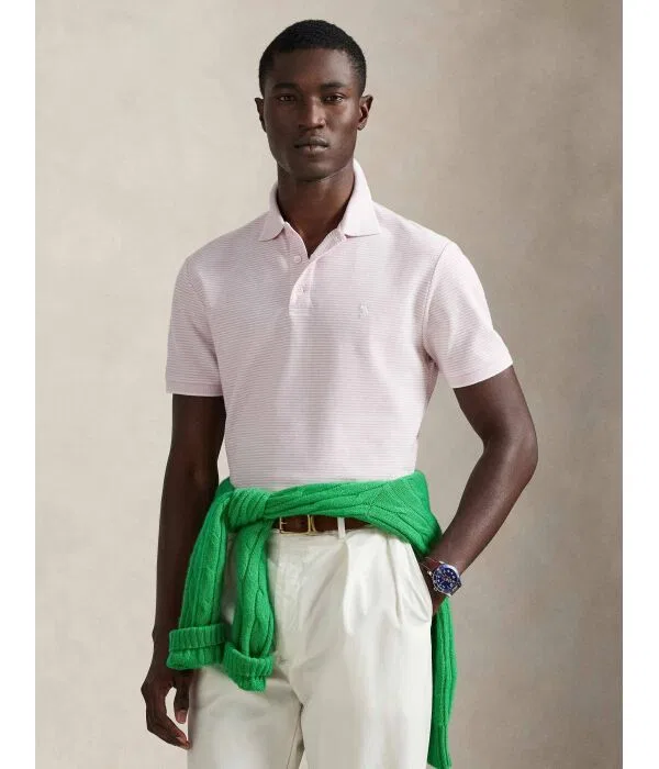 Мужское поло с коротким рукавом Polo Ralph Lauren, Rosa Cipria