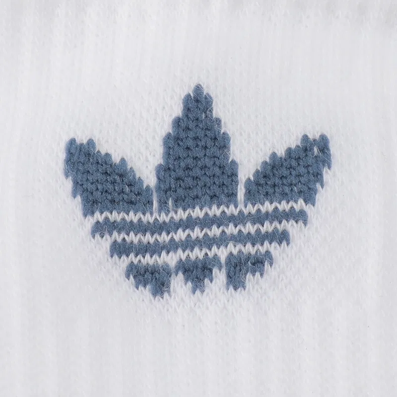 Детские носки с принтом Adidas Originals, 3 пары, Uniform Blue/Pink Blue/White — фото 3