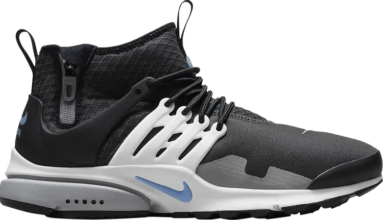 

Кроссовки Nike Air Presto Mid Utility 'Anthracite University Blue', черный