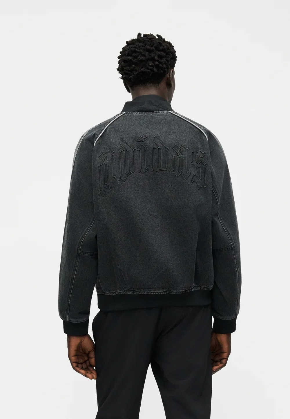 Джинсовая куртка унисекс Adidas Originals, True Black Denim