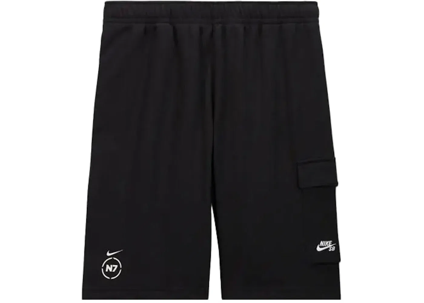 Мужские шорты из флиса Nike SB x N7, Black/University Red