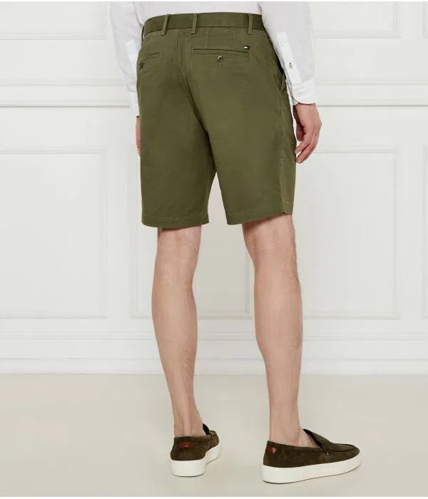 Мужские шорты-чинос Harlem 1985 Tommy Hilfiger, Verde Oliva — фото 4