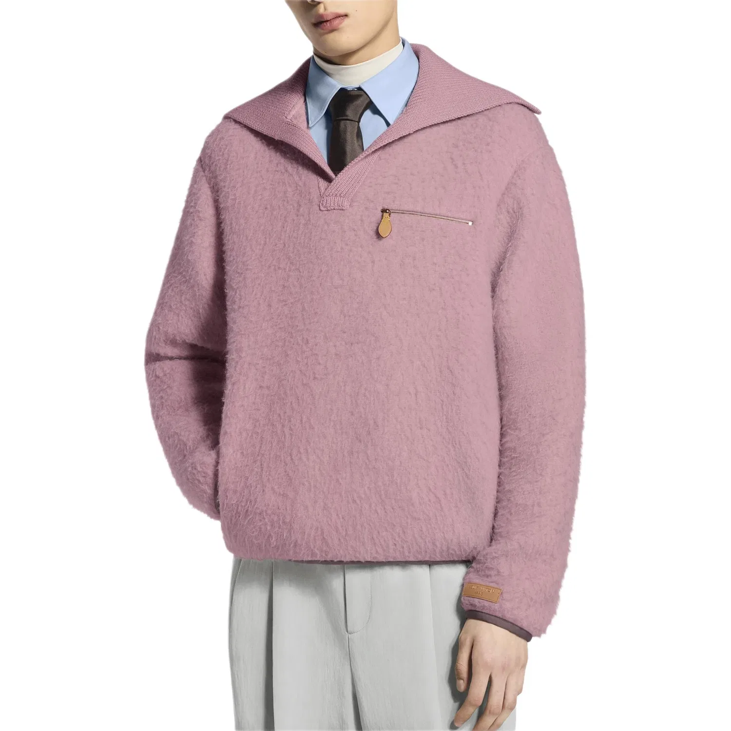 Мужской свитшот Pink LOUIS VUITTON — фото 3