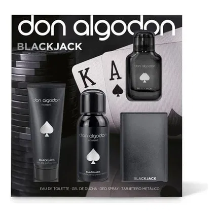Набор парфюмерный мужской Don Algodon Blackjack, 30 мл