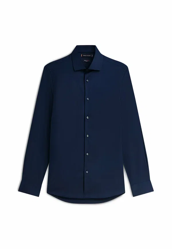 Рубашка с хлопком Tommy Hilfiger, темно-синий Iris — фото 2