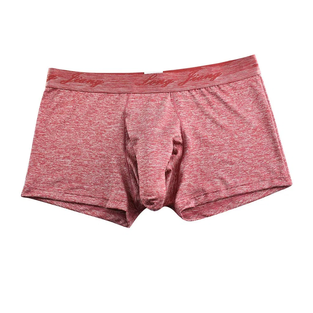 Мужские трусы-слипы с кружевом Fuchsia, Red