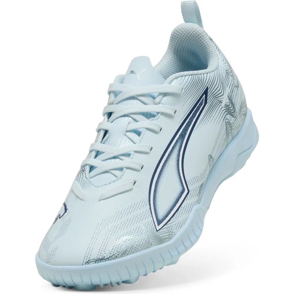 Детские футбольные бутсы для мальчиков Puma Ultra 6 Play Tt Jr, синие — фото 4