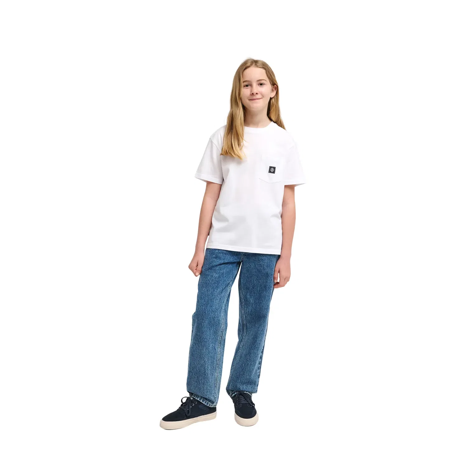 Детские джинсы для мальчиков свободного кроя Relax 5 Denim Y Element Gris Element, Azul — фото 4