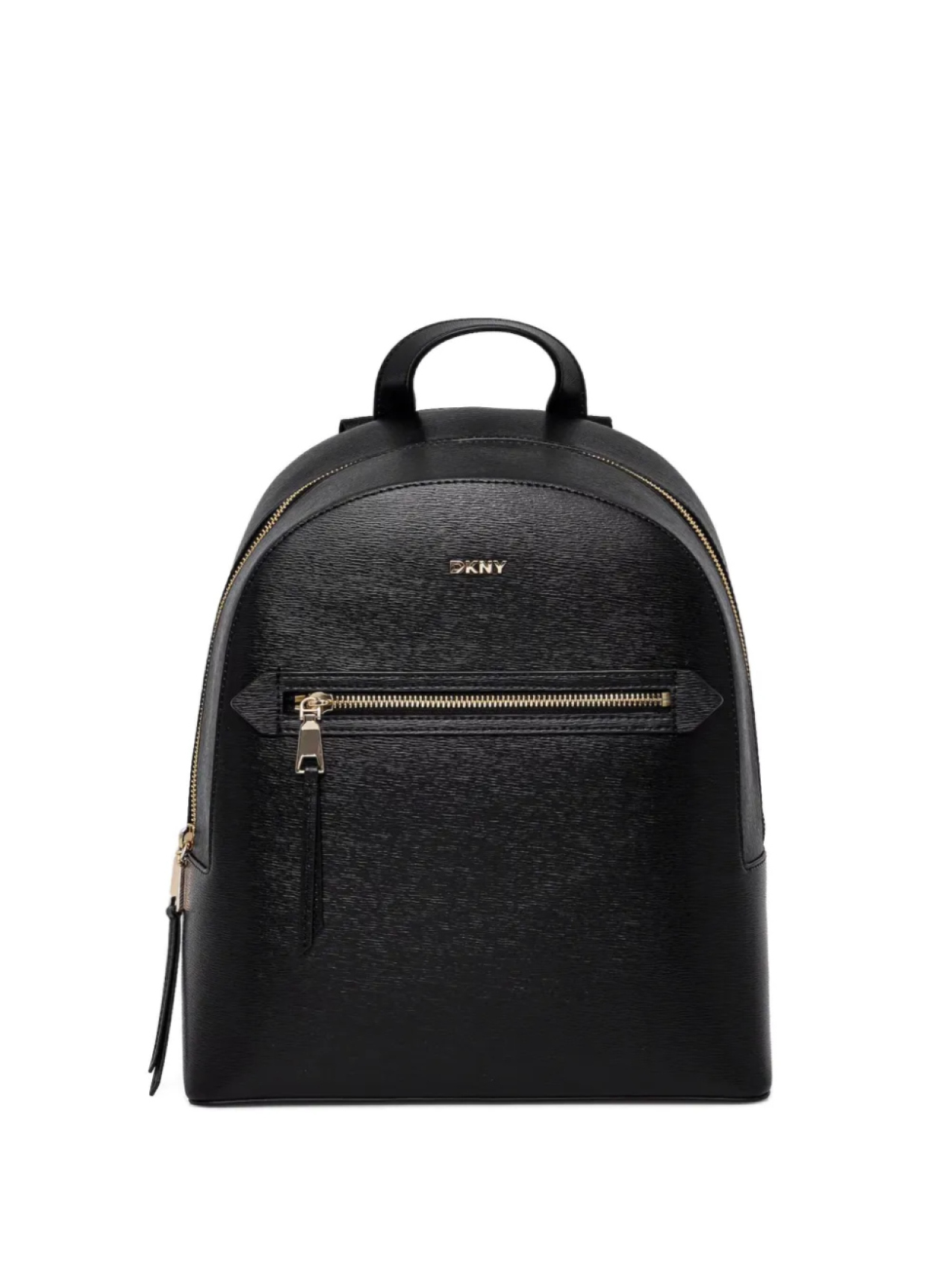 

Кожаный рюкзак DKNY, черный