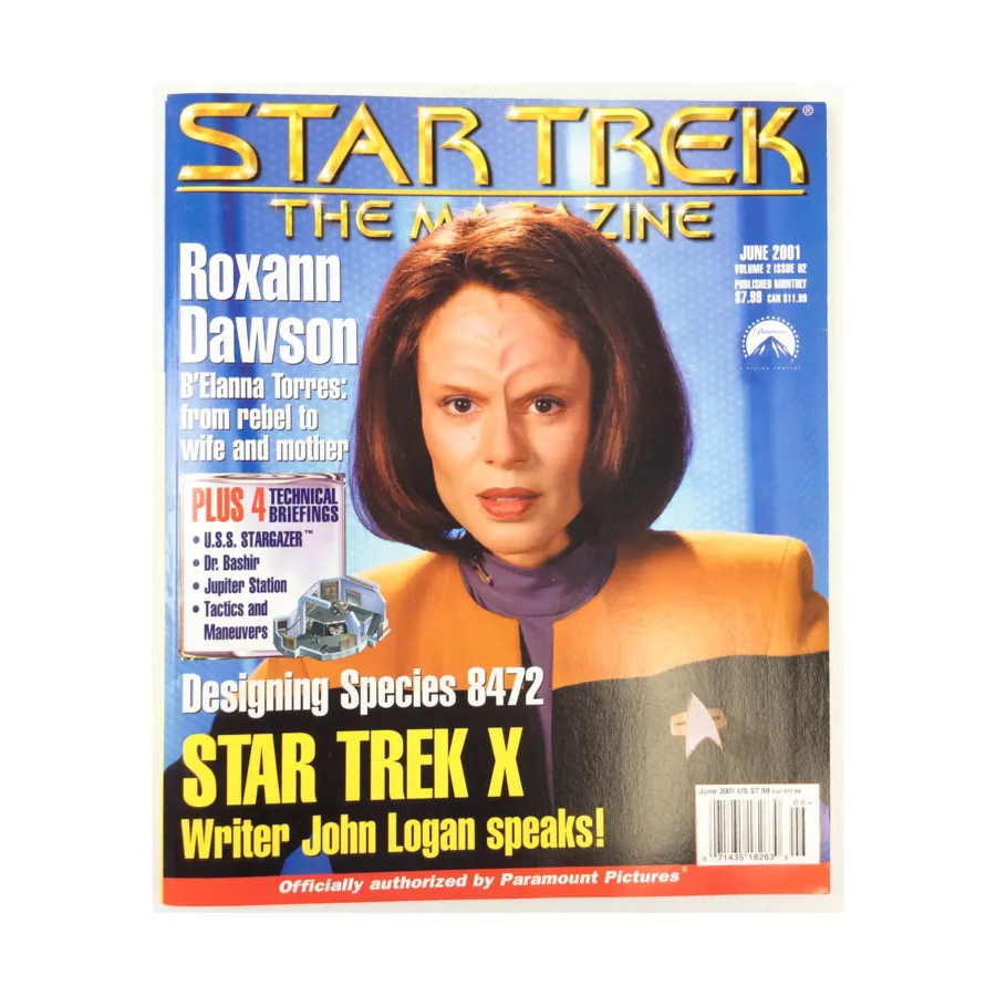 

Журнал Vol. 2, #2 "Roxann Dawson, Designing Species 8472, Star Trek X", Star Trek - The Magazine