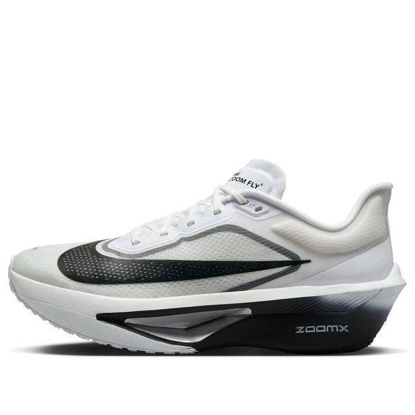 

Кроссовки zoom fly 6 'white black smoke grey silver' Nike, белый