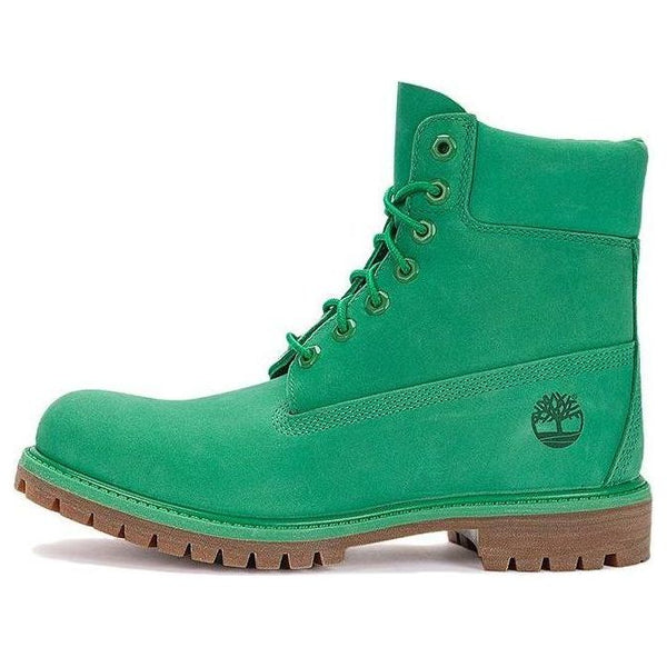 

Кроссовки 50th anniversary edition premium 6 inch waterproof boot 'medium green nubuck' Timberland, зеленый