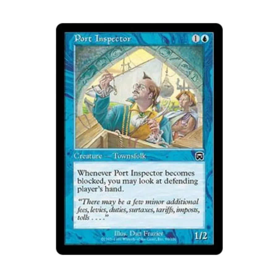 

CCG Портовый инспектор (К), MTG - Mercadian Masques