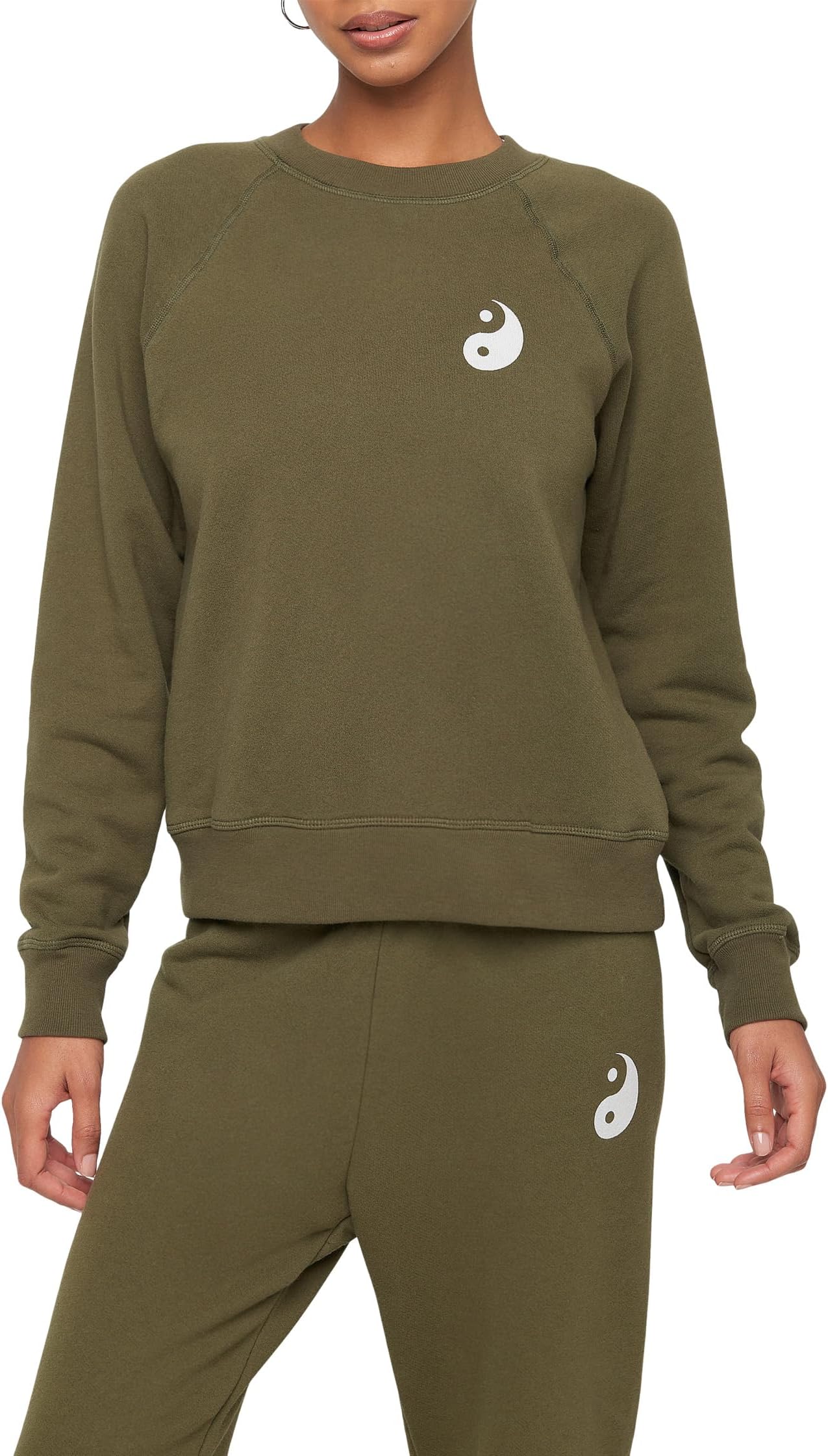 

Толстовка Spiritual Gangster Yin Yang Forever Crew, цвет Spruce
