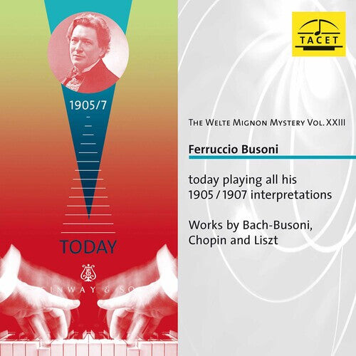 

CD диск Busoni / Busoni: Welte Mignon Mystery 23