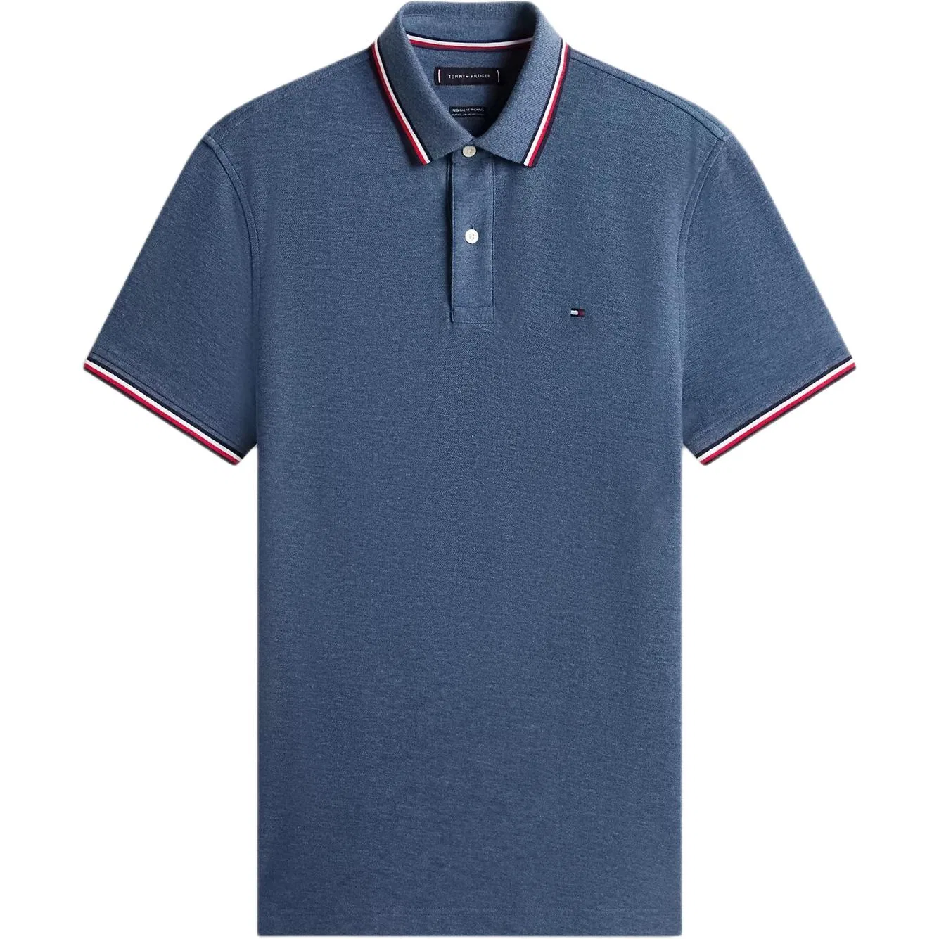 Поло Tommy Hilfiger для мужчин синее