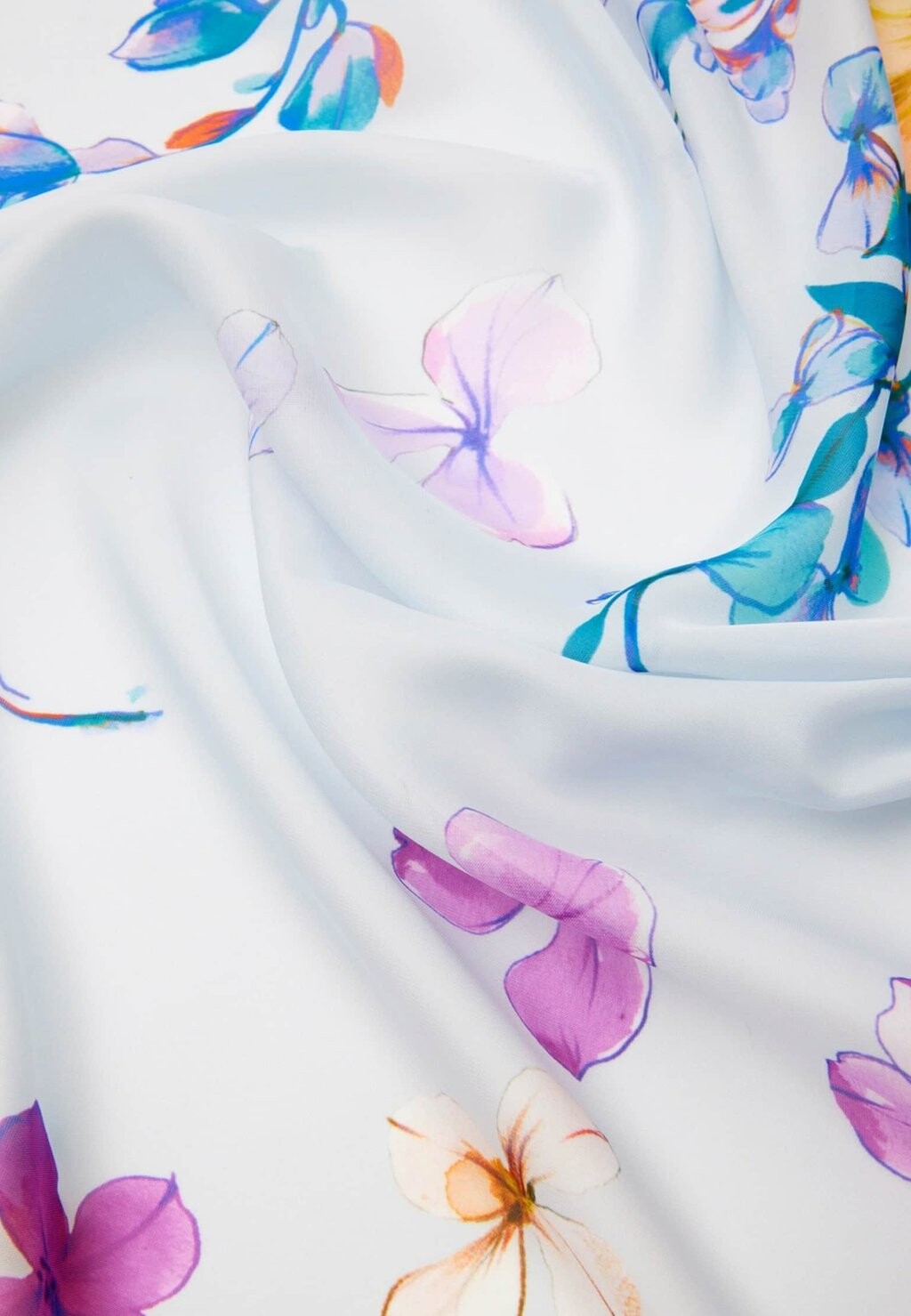 

Шарф Guess, blumenmuster blau