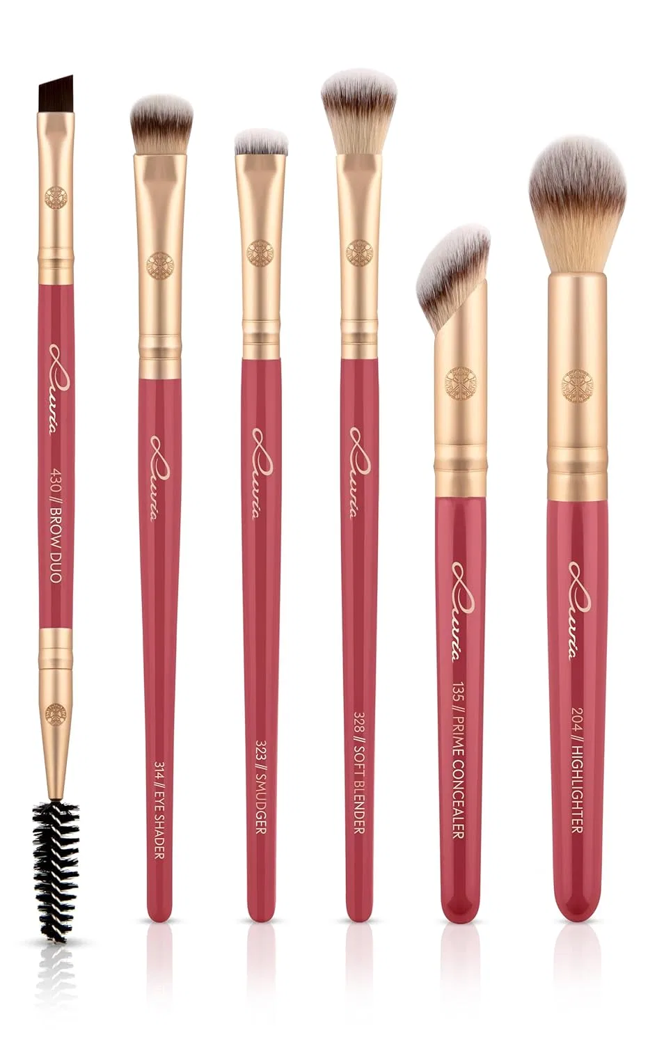 Набор из 14 веганских кистей для макияжа Luvia Luvia Cosmetics — фото 3