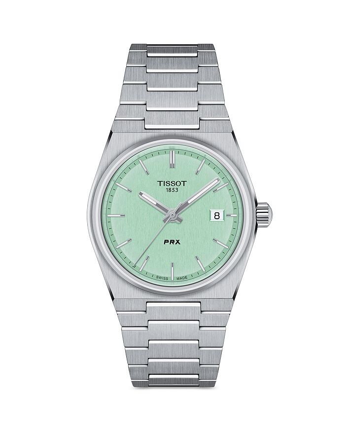 

Часы Tissot PRX, 35 мм, зеленый