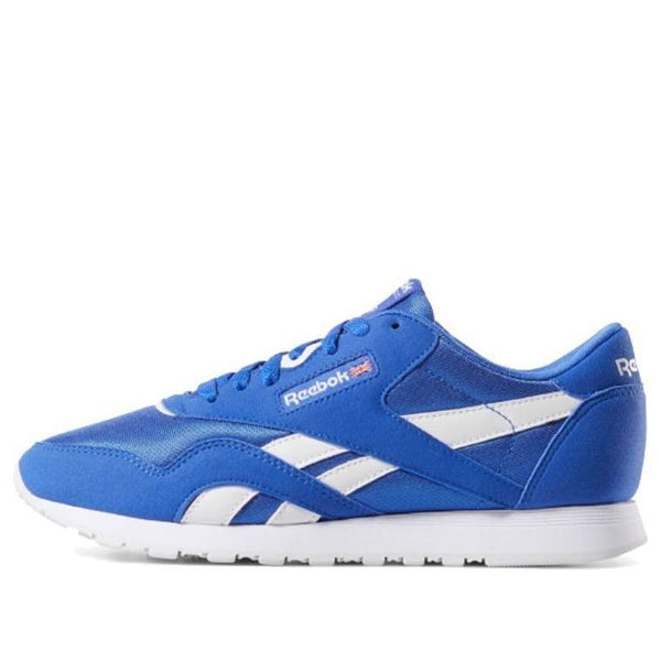 

Кроссовки classic nylon color 'crushed cobal' Reebok, синий