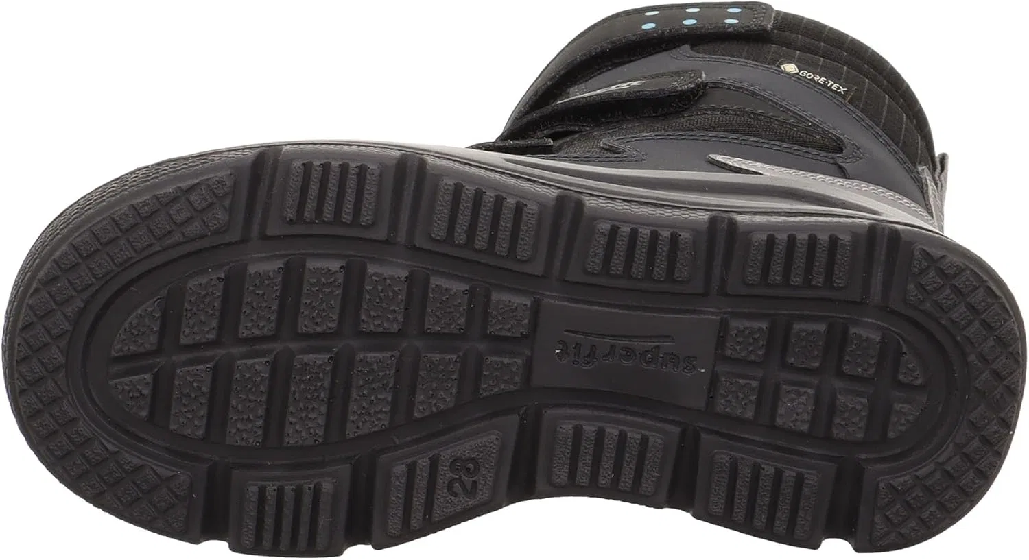 Детские зимние ботинки Superfit Mars с теплой подкладкой и мембраной Gore-Tex, Black Turquoise 0010 — фото 4