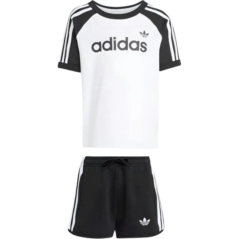 Детский спортивный костюм Adidas Originals белый