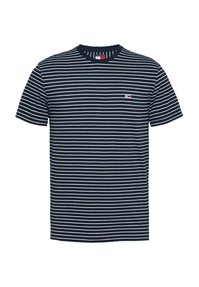 

Хлопковая футболка Tommy Jeans, цвет 0a6 dark night na