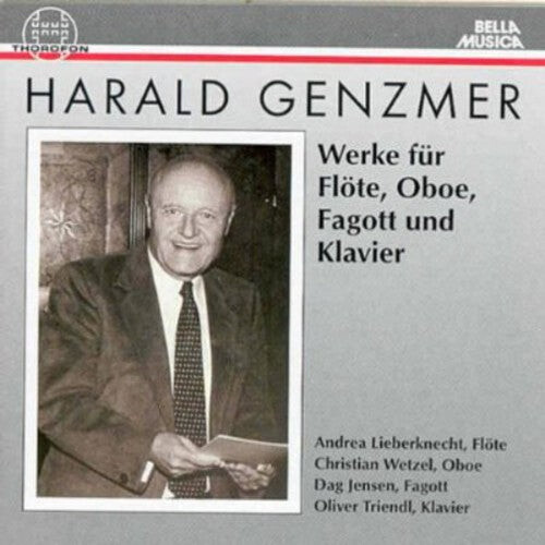 

CD диск Genzmer / Triendl / Jensembleen / Lieberknecht: Works for Flute Oboe Bassoon Piano