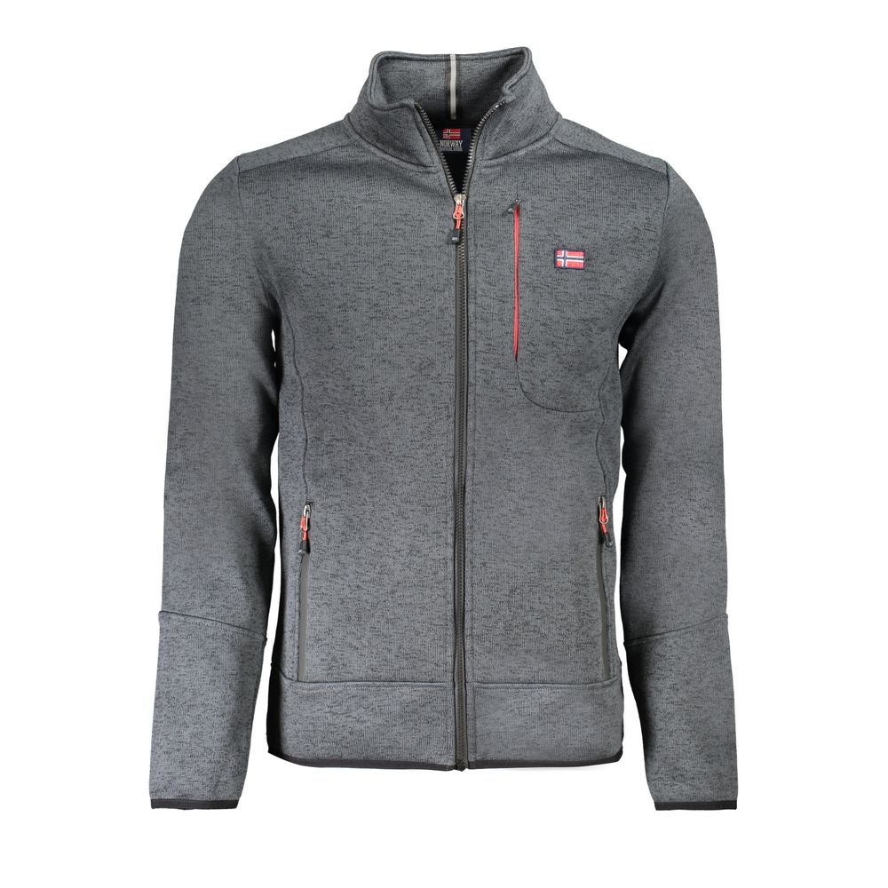 

Серый мужской свитер из полиэстера Geographical Norway