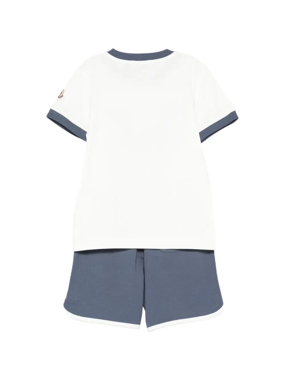 Комплект шорт с логотипом (два комплекта) Moncler Enfant, белый — фото 2