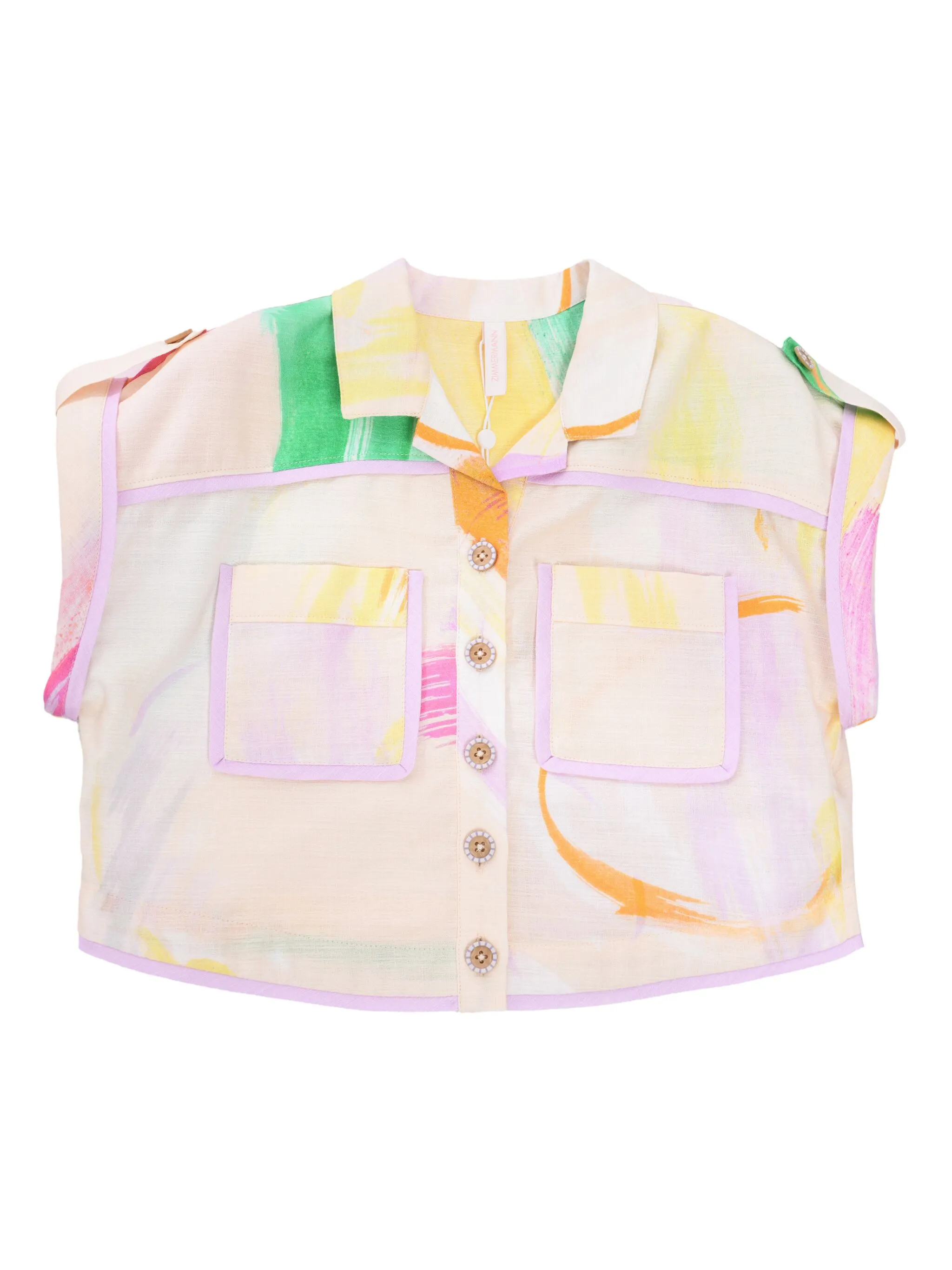 

Рубашка Everley Zimmermann Kids, белый