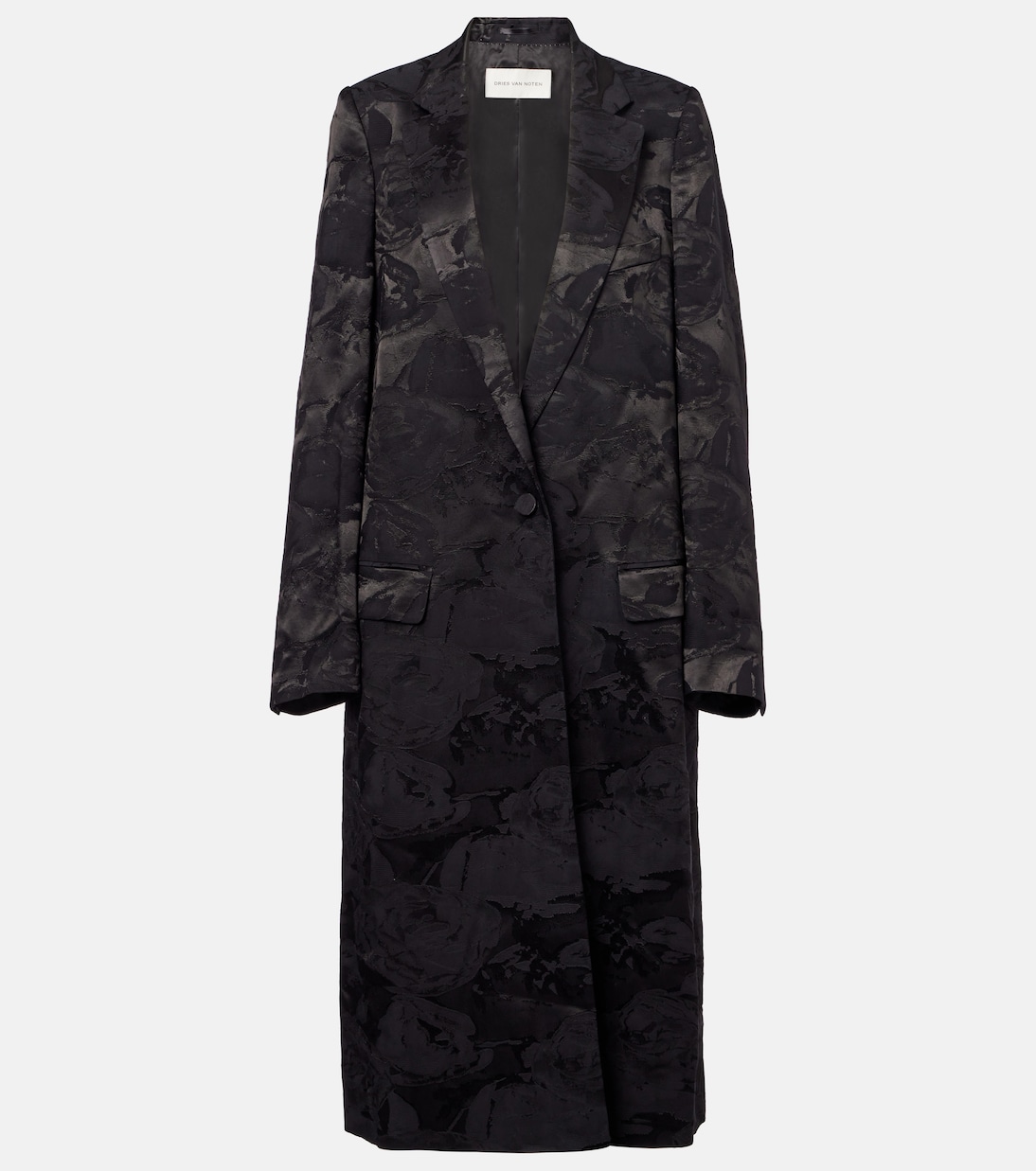 

Жаккардовая куртка Rida Dries Van Noten, черный