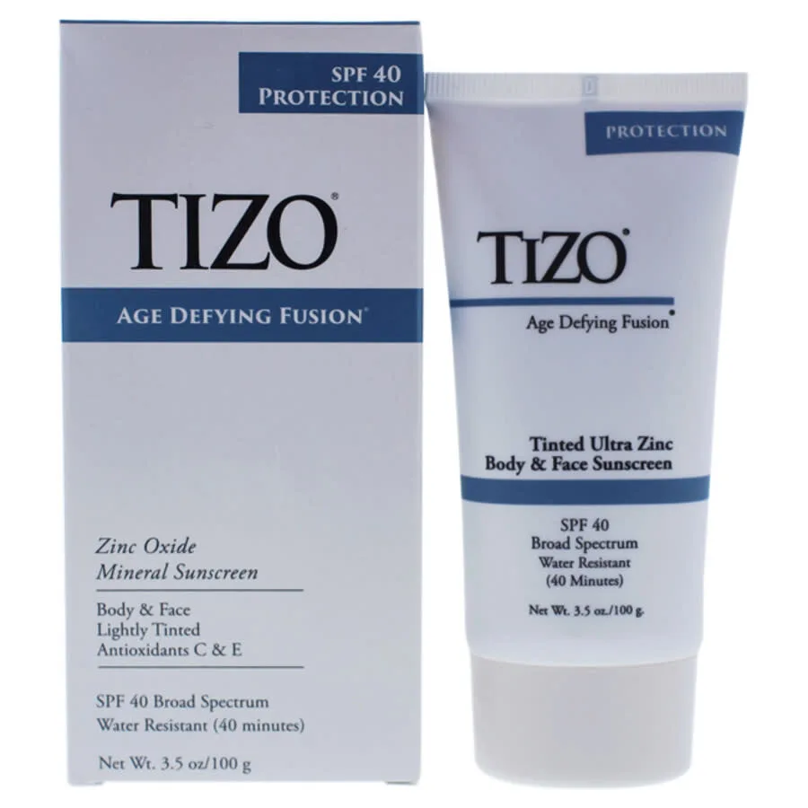 Tizo Легкий тональный крем для тела и лица SPF 40 3.5 унции Ванна и тело 358892319015