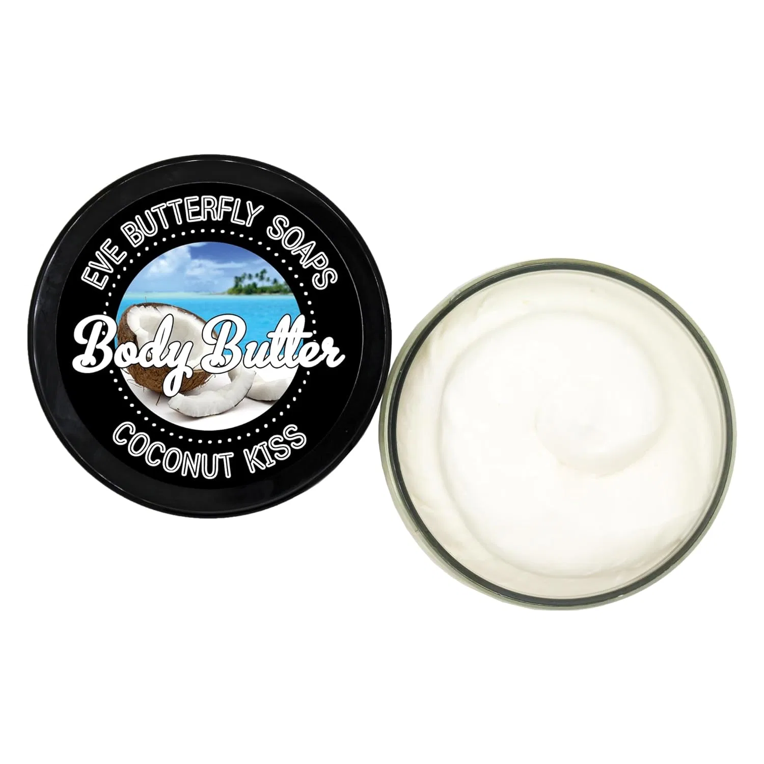 Масло для тела «Coconut Kiss» с ароматом кокоса и бурбонской ванили Evebutterflysoaps — фото 2