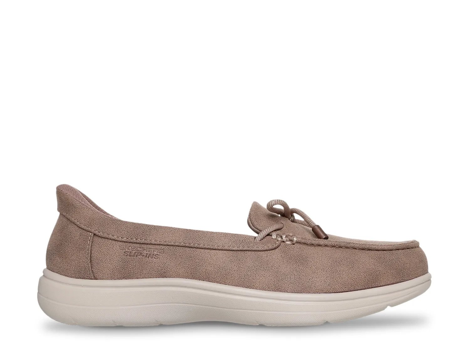 Туфли-лодочки Skechers Slip-ins On-the-GO Flex Radiant Lana Boat Shoe, темно-серый — фото 3