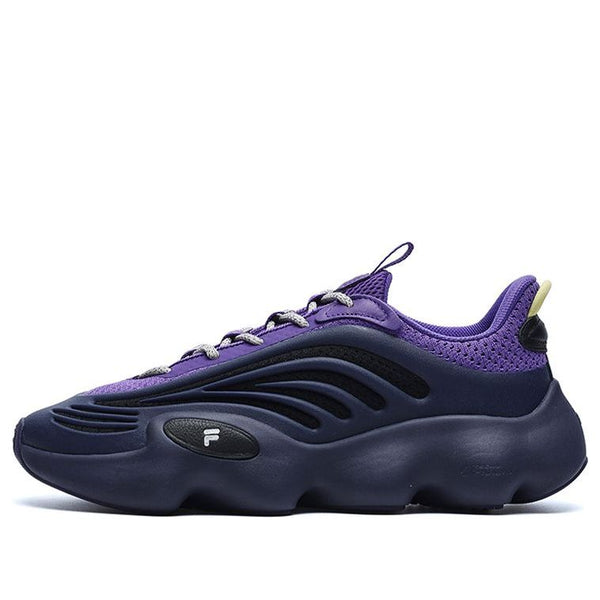 

Кроссовки ray 3 sport shoes 'black purple' Fila Fusion, черный