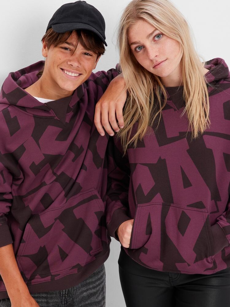 

Подростковая толстовка Gap, фиолетовый