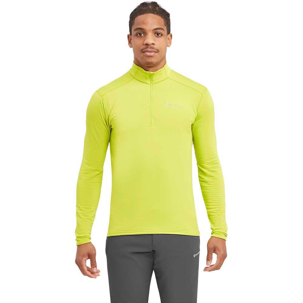 

Флис Montane Protium Lite Pull-On Half Zip, желтый