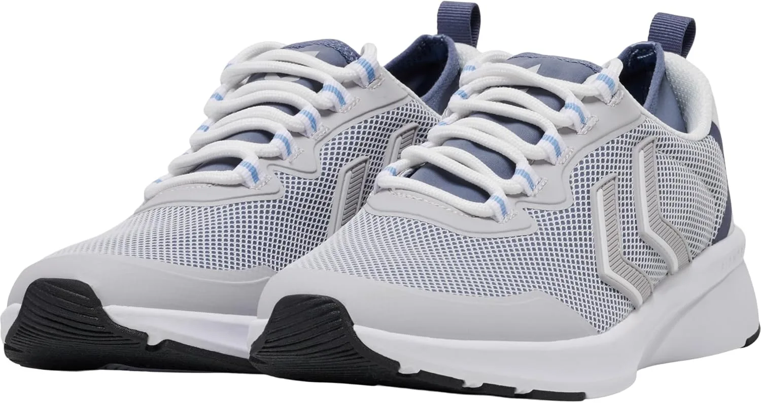 Кроссовки Hummel Shoelaces Trainers Flow Fit Multisport Adults, белый/синий — фото 4