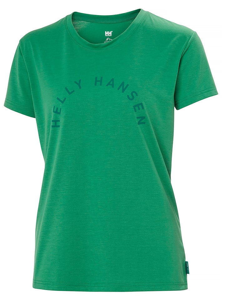 

Функциональная рубашка Skog Graphic Tee Helly Hansen, зеленый