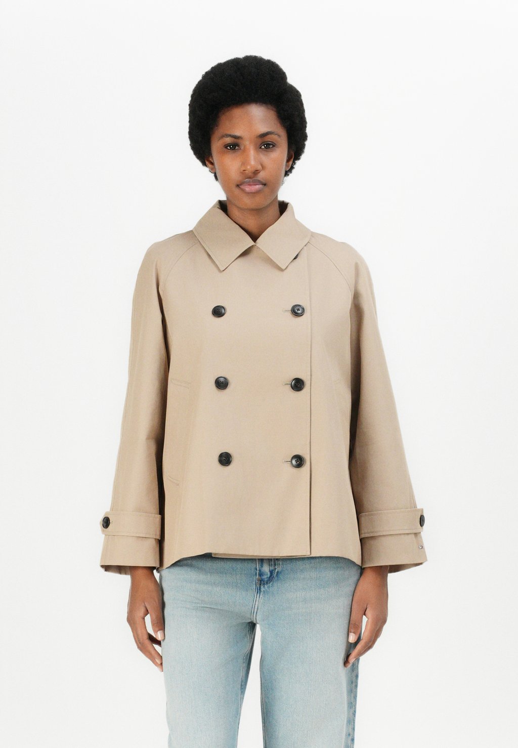 

Летняя куртка SHORT COAT Tommy Hilfiger, бежевый
