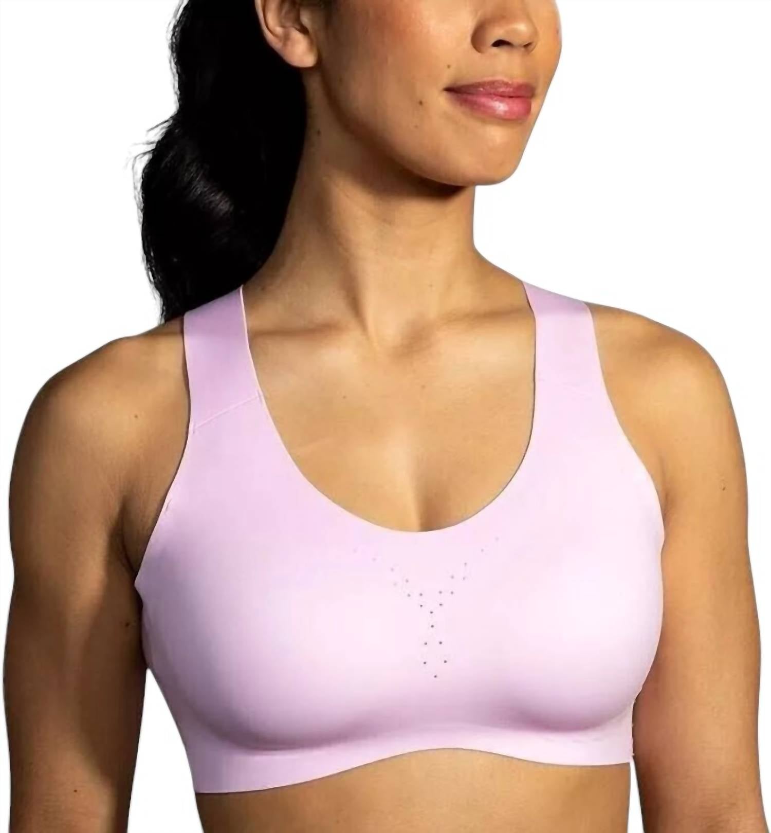 

Женский бюстгальтер Dare Crossback Run Bra в цвете Orchid Haze BROOKS