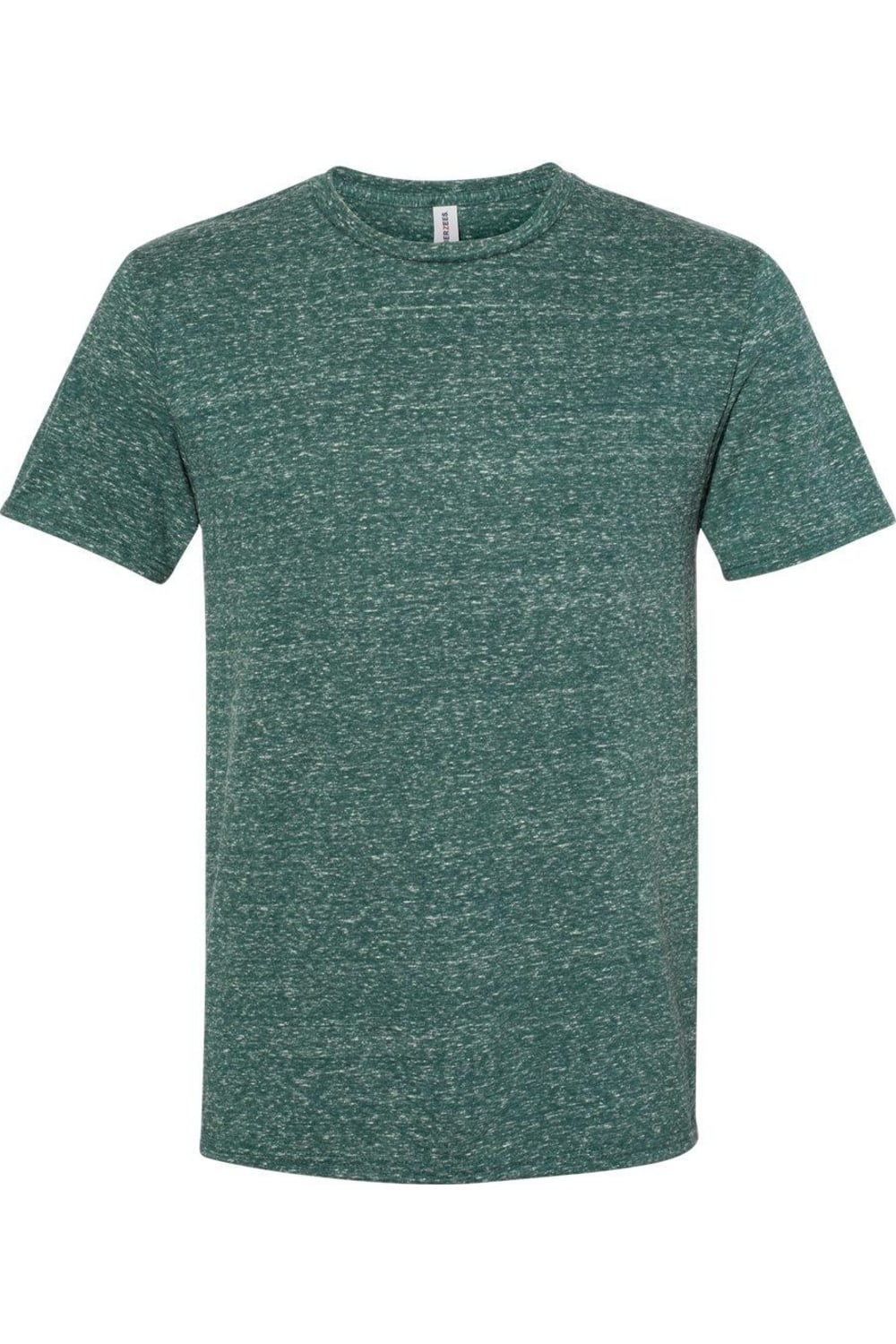 

Футболка JERZEES Snow Heather Jersey Crew, цвет forest green